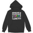 Special Education Advocate Love Support SPED Teacher Women's Hoodie, novelty gifts, funny gifts