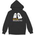Spooky Ghost Inequalities Halloween Math Teacher Women's Hoodie, novelty gifts, funny gifts Spooky Ghost Inequalities Halloween Math Teacher Women's Hoodie, novelty gifts, funny gifts