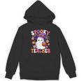 Spooky Teacher Halloween Cute Halloween Teacher Ghost Women's Hoodie, novelty gifts, funny gifts