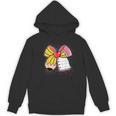 Student Teacher Coquette Bow Pencil Back To School First Day Women's Hoodie, novelty gifts, funny gifts