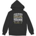 Substitute Teacher T Shirt School Tee Women's Hoodie, novelty gifts, funny gifts