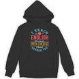 I Teach English Because Math Teachers Need Heroes Too Women's Hoodie, novelty gifts, funny gifts