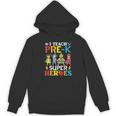 I Teach Pre-K Superheroes Students Teacher Back To School Women's Hoodie, novelty gifts, funny gifts I Teach Pre-K Superheroes Students Teacher Back To School Women's Hoodie, novelty gifts, funny gifts