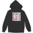 Teacher Bow Pencil Flowers Teacher Back To School Women's Hoodie, novelty gifts, funny gifts Teacher Bow Pencil Flowers Teacher Back To School Women's Hoodie, novelty gifts, funny gifts