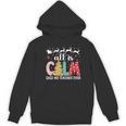 Teacher All Calm Said No Teacher Christmas Pencil Tree Women's Hoodie, novelty gifts, funny gifts