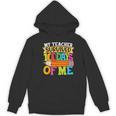 My Teacher Survived 100 Days Of Me 100th Day Of School Kids Women's Hoodie, novelty gifts, funny gifts