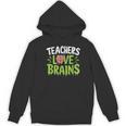 Teachers Love Brains Halloween Teacher Zombie Women's Hoodie, novelty gifts, funny gifts Teachers Love Brains Halloween Teacher Zombie Women's Hoodie, novelty gifts, funny gifts