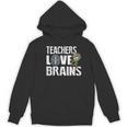 Teachers Love Brains Zombie Halloween Hilarious Women's Hoodie, novelty gifts, funny gifts Teachers Love Brains Zombie Halloween Hilarious Women's Hoodie, novelty gifts, funny gifts