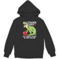 Teachersaurus Rex Dinosaur Like A Normal Teacher Saurus Women's Hoodie, novelty gifts, funny gifts