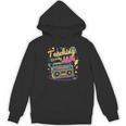 Teaching Is My Jam Groovy Retro Teacher Back To School Women's Hoodie, novelty gifts, funny gifts