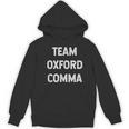 Team Oxford Comma English Majors And Teachers For Men Women Girls Kids Women's Hoodie, novelty gifts, funny gifts