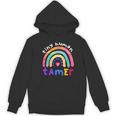 Tiny Human Tamer Watercolor Rainbow Daycare Teacher Women's Hoodie, novelty gifts, funny gifts Tiny Human Tamer Watercolor Rainbow Daycare Teacher Women's Hoodie, novelty gifts, funny gifts