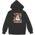 Trick Or Teach Cute Floral Ghost Teacher Halloween Costume Women's Hoodie, novelty gifts, funny gifts Trick Or Teach Cute Floral Ghost Teacher Halloween Costume Women's Hoodie, novelty gifts, funny gifts