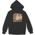 Trick Or Teach Groovy Teacher Halloween Floral Ghost Women's Hoodie, novelty gifts, funny gifts Trick Or Teach Groovy Teacher Halloween Floral Ghost Women's Hoodie, novelty gifts, funny gifts
