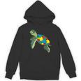 Turtle Puzzle Pieces For Autism Awareness Kids Women Teacher Women's Hoodie, novelty gifts, funny gifts