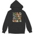 Wild About 2nd Grade Teacher Student First Day Of School Women's Hoodie, novelty gifts, funny gifts