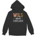 Wild About Kindergarten Teacher Leopard Print Women's Hoodie, novelty gifts, funny gifts
