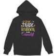 Will Trade Students For Candy Teacher Cute Halloween Costume Women's Hoodie, novelty gifts, funny gifts Will Trade Students For Candy Teacher Cute Halloween Costume Women's Hoodie, novelty gifts, funny gifts