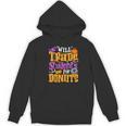 Will Trade Students For Donuts Halloween Teacher Women's Hoodie, novelty gifts, funny gifts Will Trade Students For Donuts Halloween Teacher Women's Hoodie, novelty gifts, funny gifts
