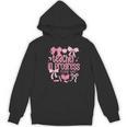 Women Teacher In Progress Coquette Pink Bow Future Teacher Women's Hoodie, novelty gifts, funny gifts