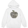 Apple Camoflauge Clothing Camo Student Teacher Cute School Women's Hoodie, novelty gifts, funny gifts