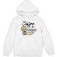 Coffee Gives Me Teacher Power Teacher Elementary Women Women's Hoodie, novelty gifts, funny gifts Coffee Gives Me Teacher Power Teacher Elementary Women Women's Hoodie, novelty gifts, funny gifts