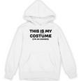 THIS IS MY COSTUME Eraser Teacher Halloween Costume Women's Hoodie, novelty gifts, funny gifts