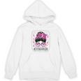 CTE Teacher In October We Wear Pink Breast Cancer Awareness Women's Hoodie, novelty gifts, funny gifts