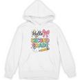 Cute Hello Second Grade Back To School Coquette Teacher Girl Women's Hoodie, novelty gifts, funny gifts Cute Hello Second Grade Back To School Coquette Teacher Girl Women's Hoodie, novelty gifts, funny gifts