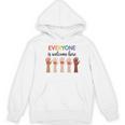 Everyone Is Welcome Here Idaho Teacher Women's Hoodie, novelty gifts, funny gifts Everyone Is Welcome Here Idaho Teacher Women's Hoodie, novelty gifts, funny gifts
