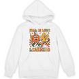 Fall In Love With Learning Thanksgiving Teacher Student Women's Hoodie, novelty gifts, funny gifts