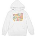 Fourth Grade Vibes Hello Team 4th Grade Teacher Kids Retro Women's Hoodie, novelty gifts, funny gifts