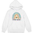 Future Teacher Cute Rainbow Leopard Teacher Outfit For Men Women Girls Kids Women's Hoodie, novelty gifts, funny gifts Future Teacher Cute Rainbow Leopard Teacher Outfit For Men Women Girls Kids Women's Hoodie, novelty gifts, funny gifts