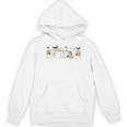 Ghosts Reading Books Library Halloween Teacher Men Women Kid Women's Hoodie, novelty gifts, funny gifts