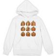 Halloween Teacher Fall Book Pumpkin Retro Reading Women's Hoodie, novelty gifts, funny gifts