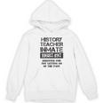 Halloween History Teacher Prisoner Costume Women's Hoodie, novelty gifts, funny gifts