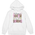 Happy 100th Day Of School Leopard Print Teacher Student Kids Women's Hoodie, novelty gifts, funny gifts