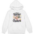 Just a Teacher Who Loves Chickens Chicken Farm Animal Lover Women's Hoodie, novelty gifts, funny gifts Just a Teacher Who Loves Chickens Chicken Farm Animal Lover Women's Hoodie, novelty gifts, funny gifts