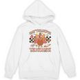 One Thankful Teacher Thanksgiving Retro Groovy Fall Teachers Women's Hoodie, novelty gifts, funny gifts One Thankful Teacher Thanksgiving Retro Groovy Fall Teachers Women's Hoodie, novelty gifts, funny gifts