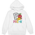 P Is For Pre-K Teacher Pencil Apple Back To School Women's Hoodie, novelty gifts, funny gifts P Is For Pre-K Teacher Pencil Apple Back To School Women's Hoodie, novelty gifts, funny gifts