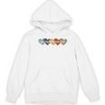 Paraprofessional Teacher Hearts Back To School Teach Rainbow Men Women Kids Women's Hoodie, novelty gifts, funny gifts