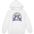 PE Teacher Living That PE Life Physical Education Teacher Women's Hoodie, novelty gifts, funny gifts