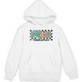 Retro Checkered Music Therapist Squad Music Therapy Teacher For Men Women Women's Hoodie, novelty gifts, funny gifts