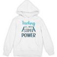 Retro Groovy Teaching Is My Super Power Teacher's Present Men Women Women's Hoodie, novelty gifts, funny gifts