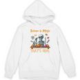 Science Is Magic Halloween Skeleton Students Teacher Women's Hoodie, novelty gifts, funny gifts