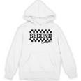 Second Grade Checkered Teacher 1st Day Back To School Women Women's Hoodie, novelty gifts, funny gifts