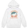 Teaching Is A Walk In The Park Teacher T-Rex Retro Women's Hoodie, novelty gifts, funny gifts