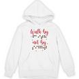 Visually Impaired Teacher Braille Bible Verse Walk By Faith Women's Hoodie, novelty gifts, funny gifts Visually Impaired Teacher Braille Bible Verse Walk By Faith Women's Hoodie, novelty gifts, funny gifts
