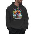 100th Day Of School Rainbow Happy 100 Days Smarter Teacher Men Hoodie, trending gift