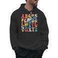 Alphabet Hi Back To School ABC Pre K Kindergarten Teacher Men Hoodie, trending gift